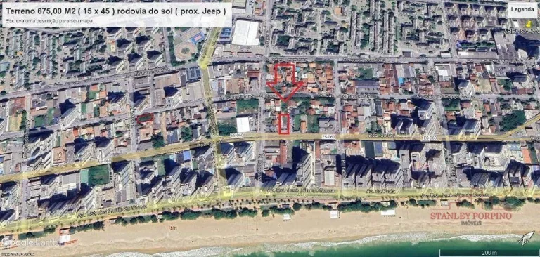 Imagem Terreno para alugar, 675 m² por R$ 10.000/ano - Praia de Itaparica - Vila Velha/ES