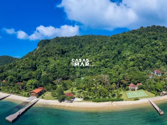 Imagem CASA FRENTE MAR TEMPORADA em Angra dos Reis - RJ, Praia da Fazenda