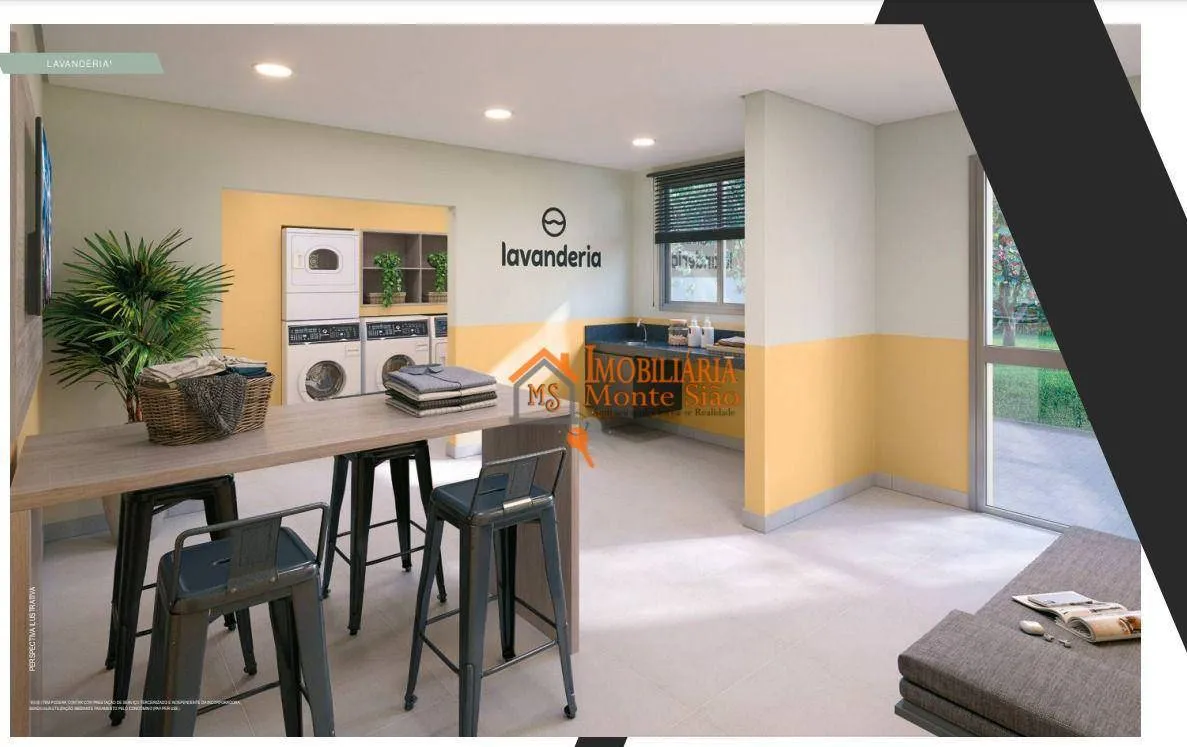 Imagem Apartamento com 2 dormitórios à venda, 34 m² por R$ 282.743,53 - Ponte Grande - Guarulhos/SP