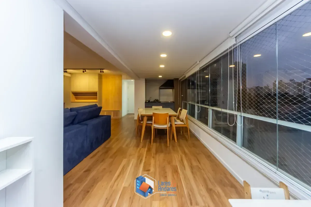 Imagem Apartamento para venda em Vila Gumercindo com 4 quartos, sendo 3 suítes, 124m²