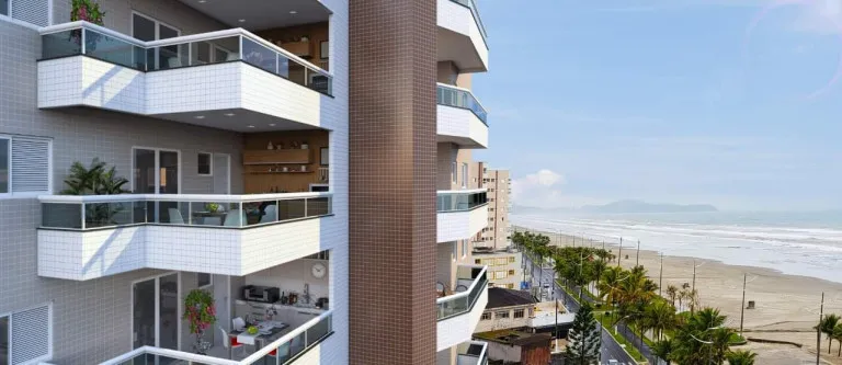 Imagem Apartamento com 2 Quartos à Venda, 88 m²em Maracanã - Praia Grande