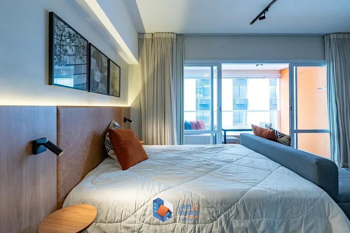 Imagem Studio para venda em Campo Belo com 1 quarto, 45m²