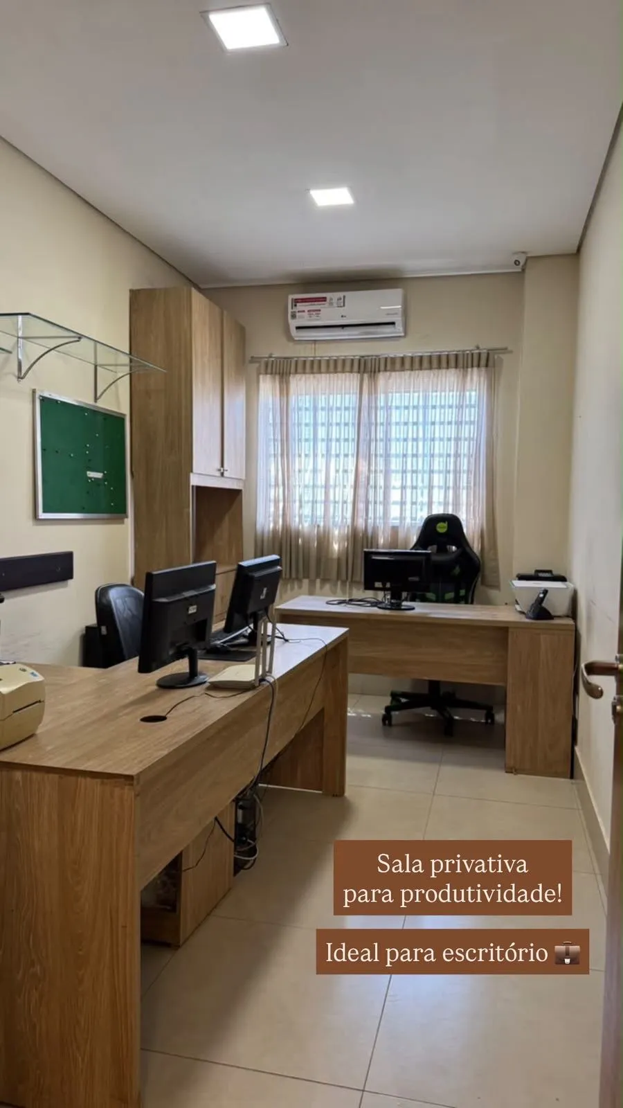 Imagem Sala comercial mobiliada com 8 salas privativa, bairro Dom Aquino