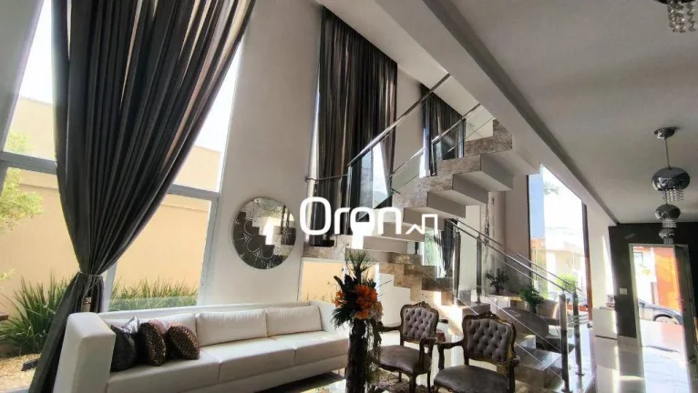 Imagem Sobrado à venda, 350 m² por R$ 3.200.000,00 - Jardins Madri - Goiânia/GO