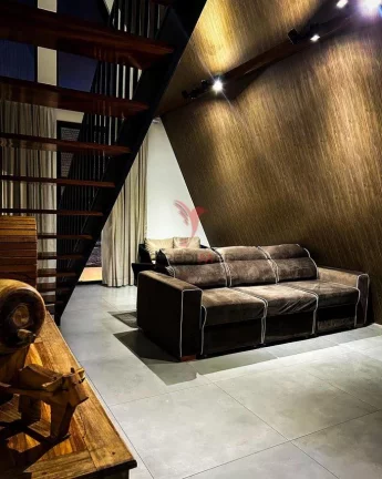 Imagem Casa em Bananeiras ,na Serra em Condomínio Fechado com 3 suítes todos Mobiliado e Equipado