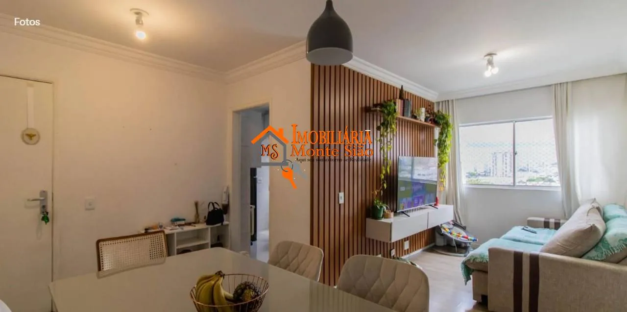 Imagem Apartamento com 3 dormitórios à venda, 70 m² por R$ 395.000,00 - Vila Leonor - Guarulhos/SP
