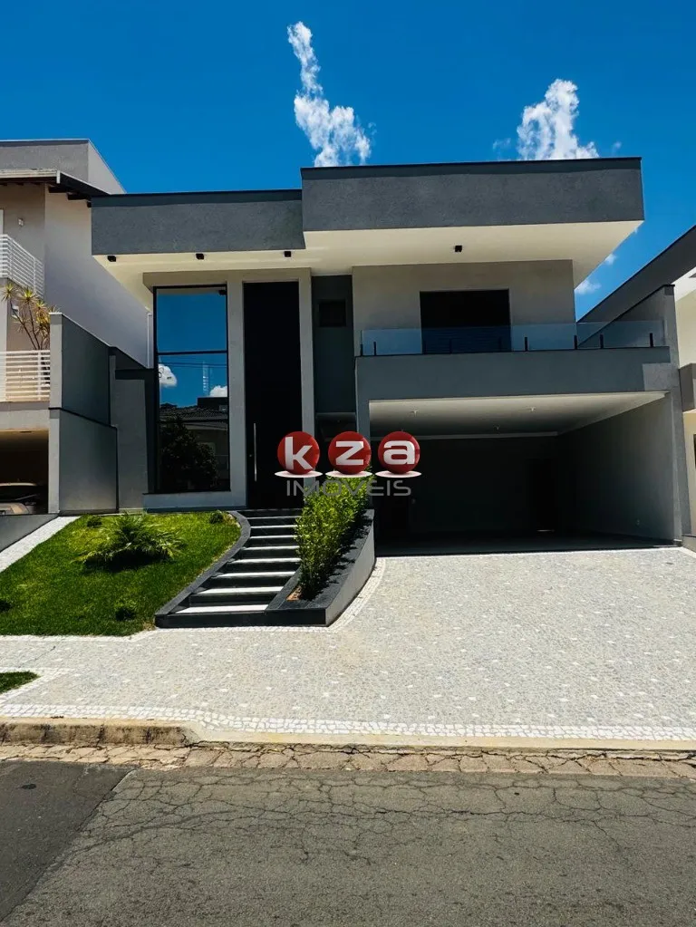 Imagem Casa de alto padrão a venda no Condomínio Portal do Jequitibá em Valinhos-SP: 4 quartos, 3 suítes, 4 vagas de garagem, 244m² de área.