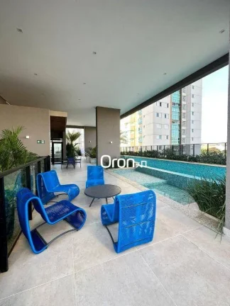 Imagem Apartamento mobiliado com 3 dormitórios à venda, 102 m² por R$ 1.550.000 - Setor Bueno - Goiânia/GO