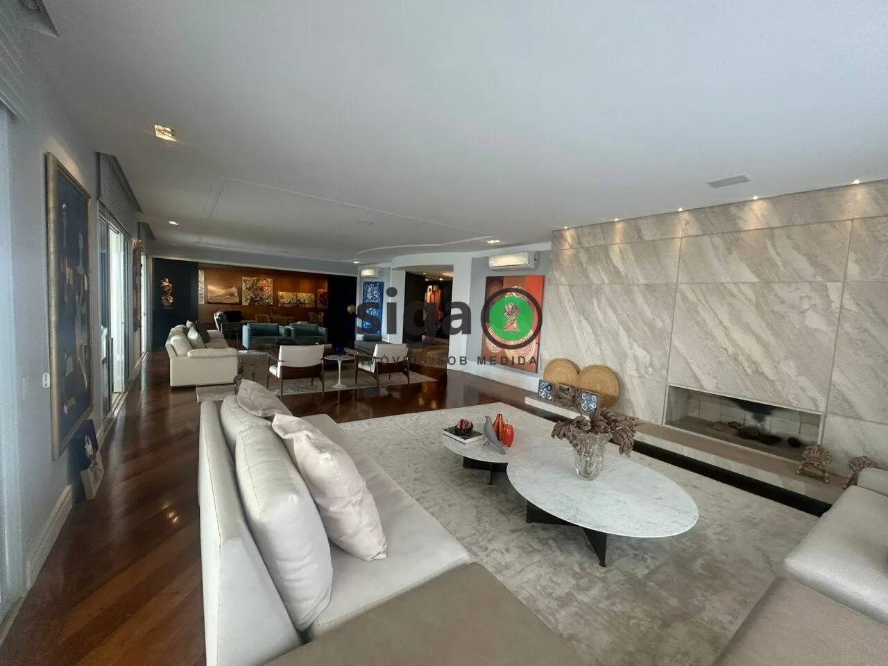 Foto do imóvel Apartamento mobiliado para locação no Panamby, de 606 m2, 4 suítes e 6 vagas