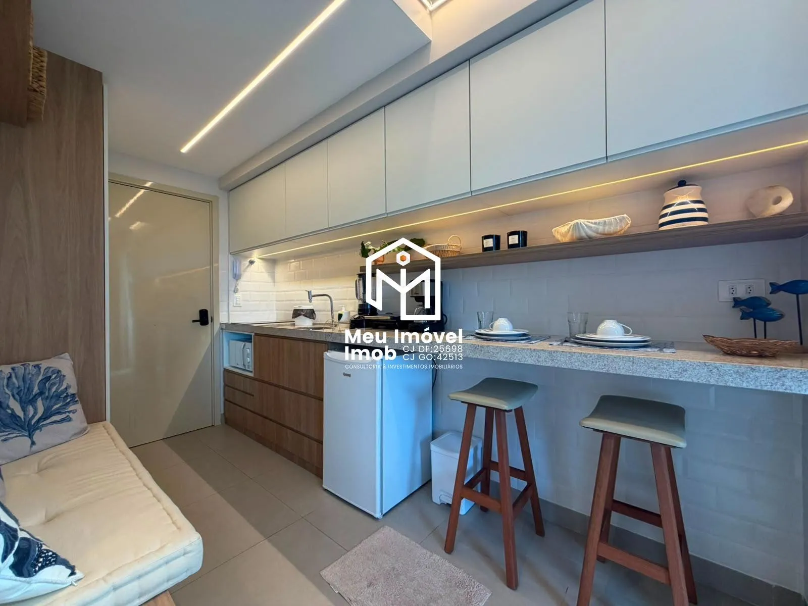 Imagem Way Bossa Flat 1 Quarto 1 Vaga 27m² Mobiliado João Pessoa/PB