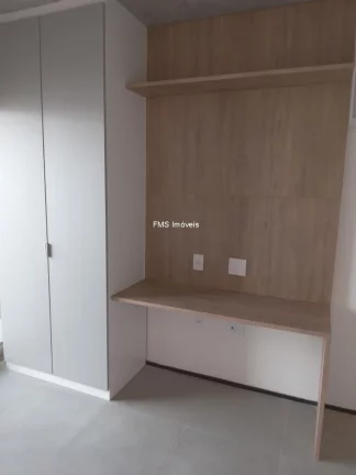 Imagem Apartamento para locação em São Paulo-SP, no bairro Cerqueira César: 1 quarto, 1 sala, 1 banheiro, 24m² de área.