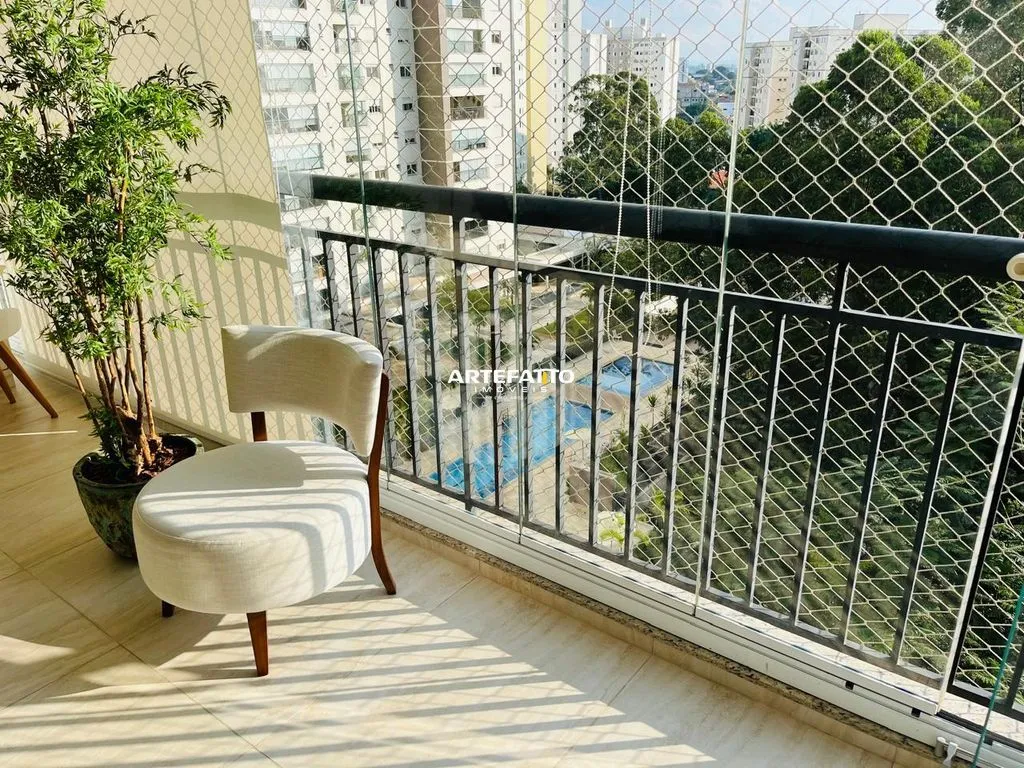 Imagem Apartamento moderno de 133 m2, 3 suítes e 3 vagas