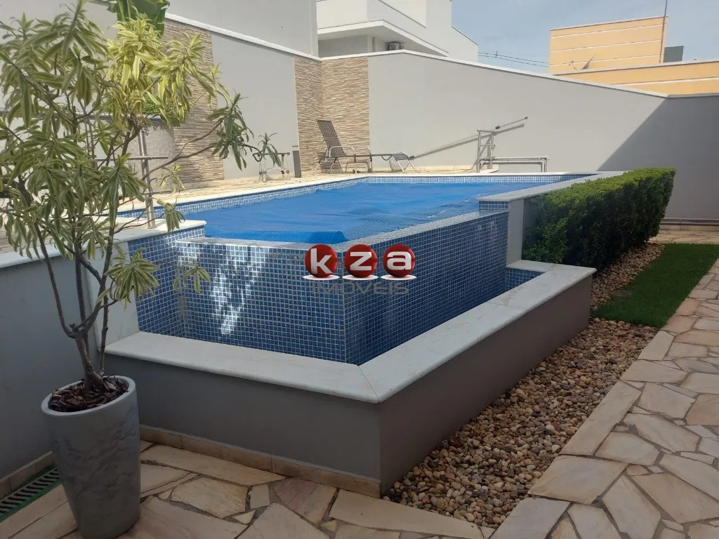 Foto do imóvel Residência de alto padrão a venda no Condomínio Le Village: 3 suítes, 4 vagas, piscina, 222m² - Valinhos-SP