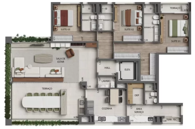 Imagem Apartamento à venda no bairro Moema - São Paulo/SP