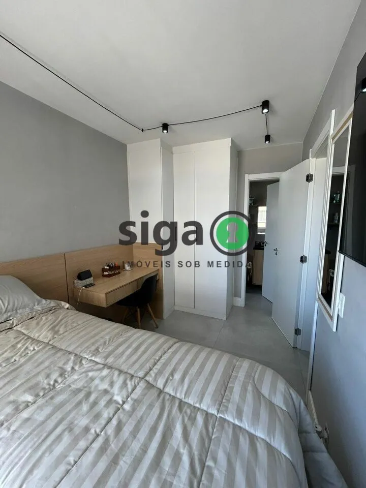 Imagem Apartamento 29m² Mobiliado na Chácara Santo Antônio - 1 Dorm, Vaga e Pronto para Morar