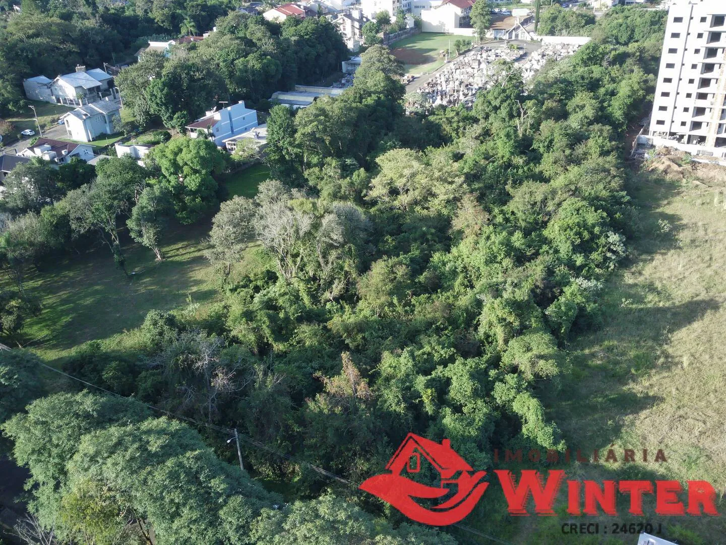 Imagem Lote de frente ao Parque Municipal.
