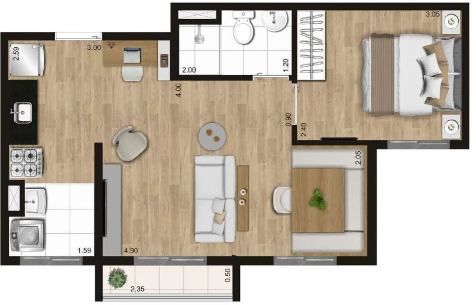Imagem Comprar apartamento com 2 quartos em Freguesia do Ó São Paulo SP