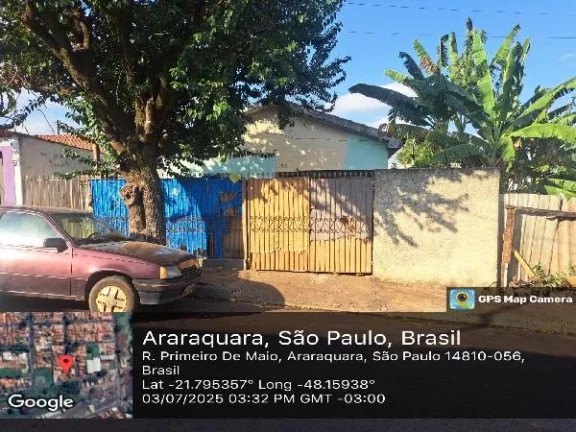 Foto do imóvel Oportunidade Única em ARARAQUARA - SP | Tipo: Casa | Negociação: Leilão | Situação: Imóvel em RUA PRIMEIRO DE MAIO