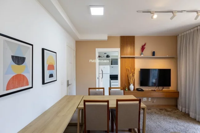 Imagem Oportunidade única: Apartamento à venda e locação em São Paulo-SP, Consolação. 1 quarto, 1 sala, 1 banheiro, 1 vaga, 49,00 m²!