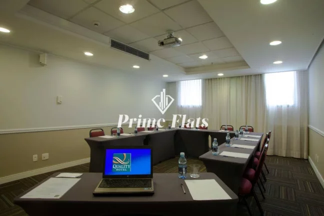 Imagem Flat disponível para venda no Quality Faria Lima, com 24m², 1 dormitório e 1 vaga