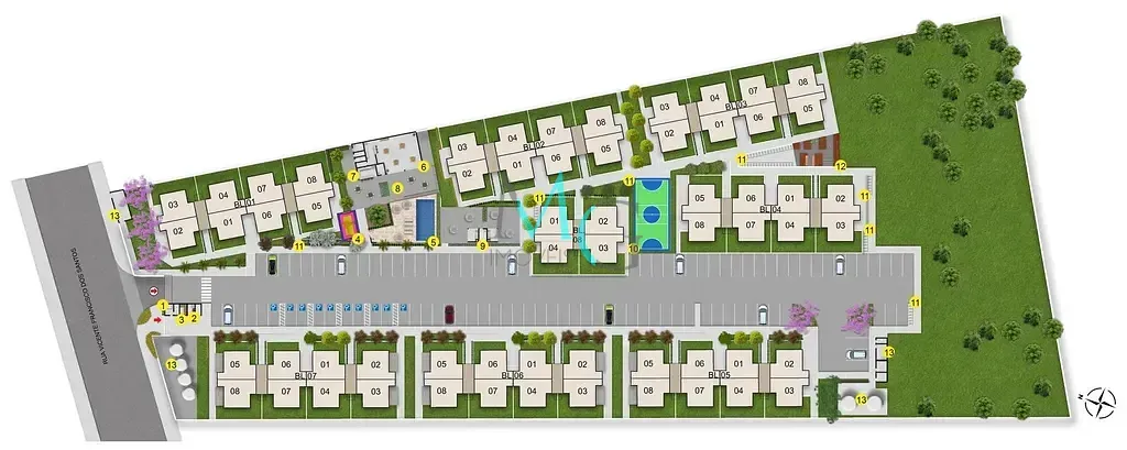 Imagem Apartamento à venda 2 Quartos 42.78M² Campo Grande Rio de Janeiro - RJ | Vitória 3 - Fase 1
