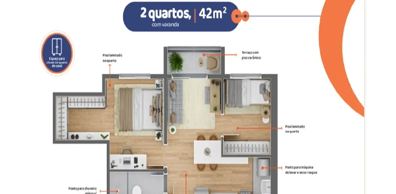 Imagem Apartamento com 2 Quartos à Venda, 27 m² em Vila Prudente - São Paulo