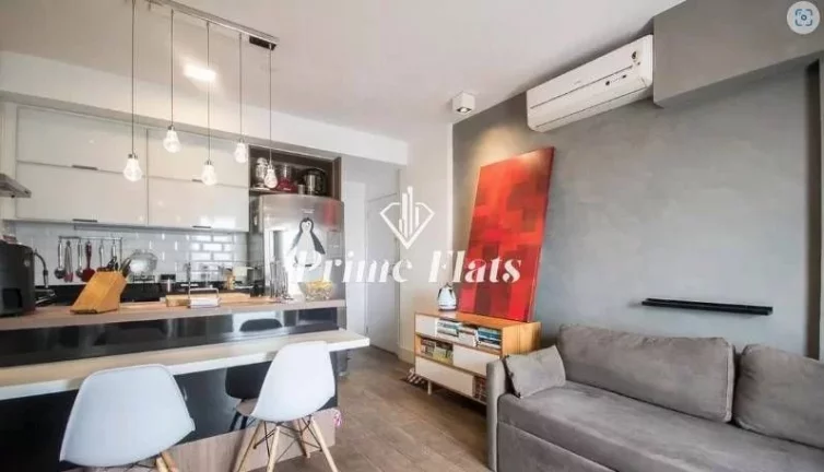 Imagem Flat disponível para venda no Condomínio Add Nova Berrini, com 45m², 1 dormitório e 1 vaga