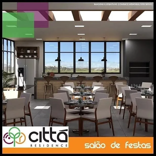 Imagem Apartamento à venda 2 Quartos, 1 Suite, 1 Vaga, 55M², Parque Urupês, Taubaté - SP | Cittá Residence