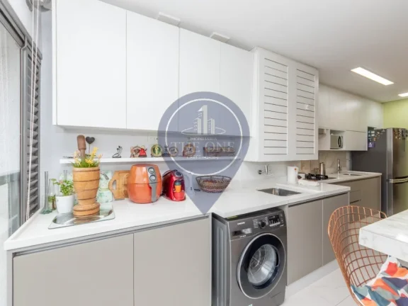 Imagem Apartamento de Alto Padrão com 2 Suítes na Vila Dom Pedro I, São Paulo-SP: 2 Quartos, 2 Salas, 3 Banheiros e 1 Vaga de Garagem!