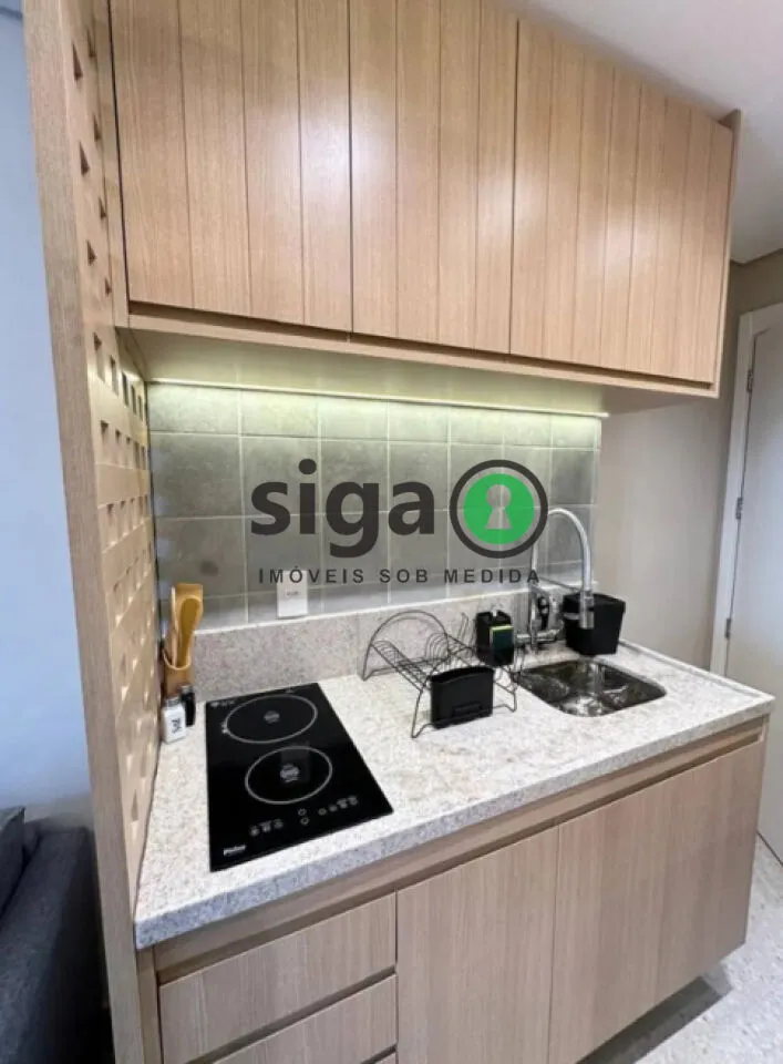 Imagem Studio moderno de 38m² mobiliado à venda no Brooklin