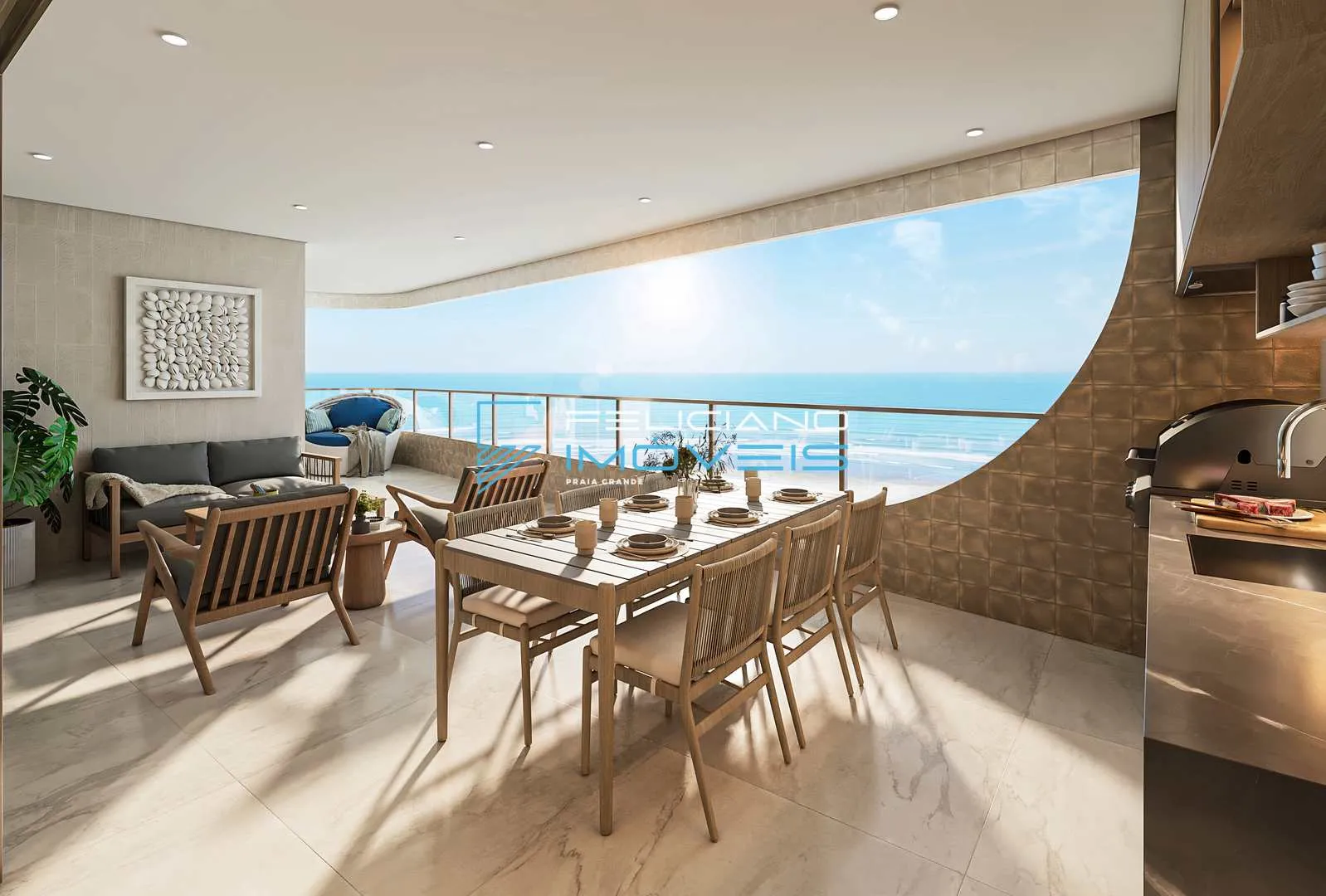 Foto do imóvel Apartamento com 2 quartos, Aviação, Praia Grande - R$ 945 mil, Cod: 7179 em Avenida Jorge Hagge