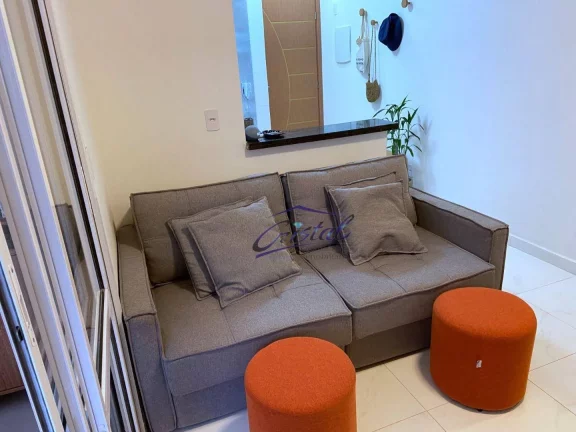 Imagem Apartamento com 1 dormitório à venda, 52 m² por R$ 355.000,00 - Guilhermina - Praia Grande/SP
