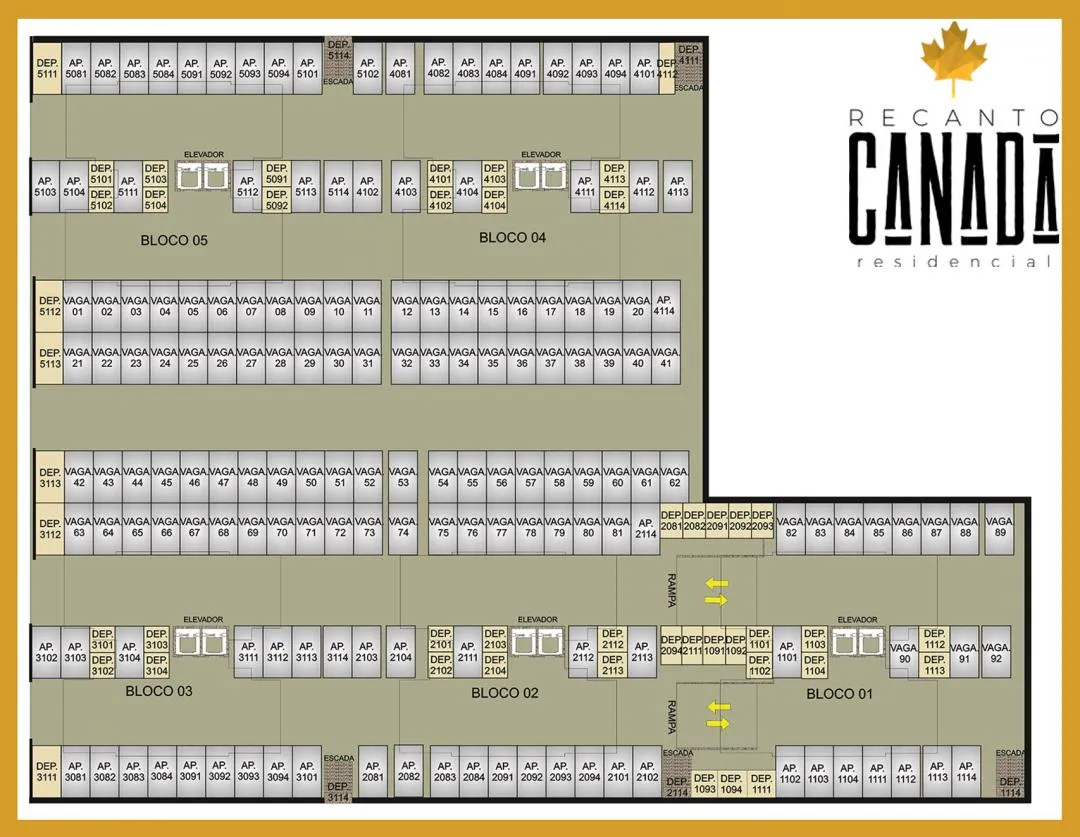 Imagem Apartamento com Suíte e Churrasqueira na sacada, no Bairro Canadá, Cascavel - Em Obras