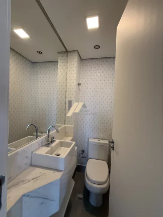 Imagem Apartamento de 2 quartos com 1 suíte e 2 vagas de garagem no Cambuí, Campinas-SP - 89m².