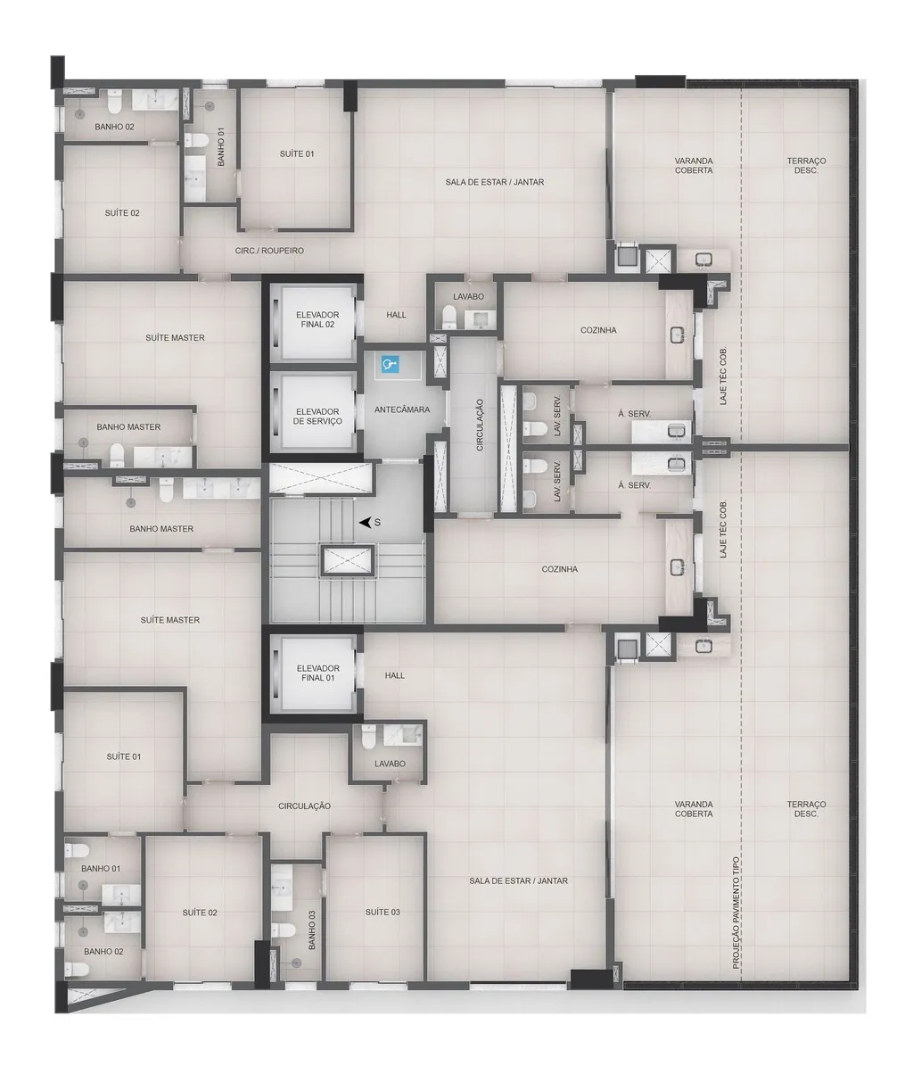 Imagem Apartamento à venda no bairro Setor Marista - Goiânia/GO