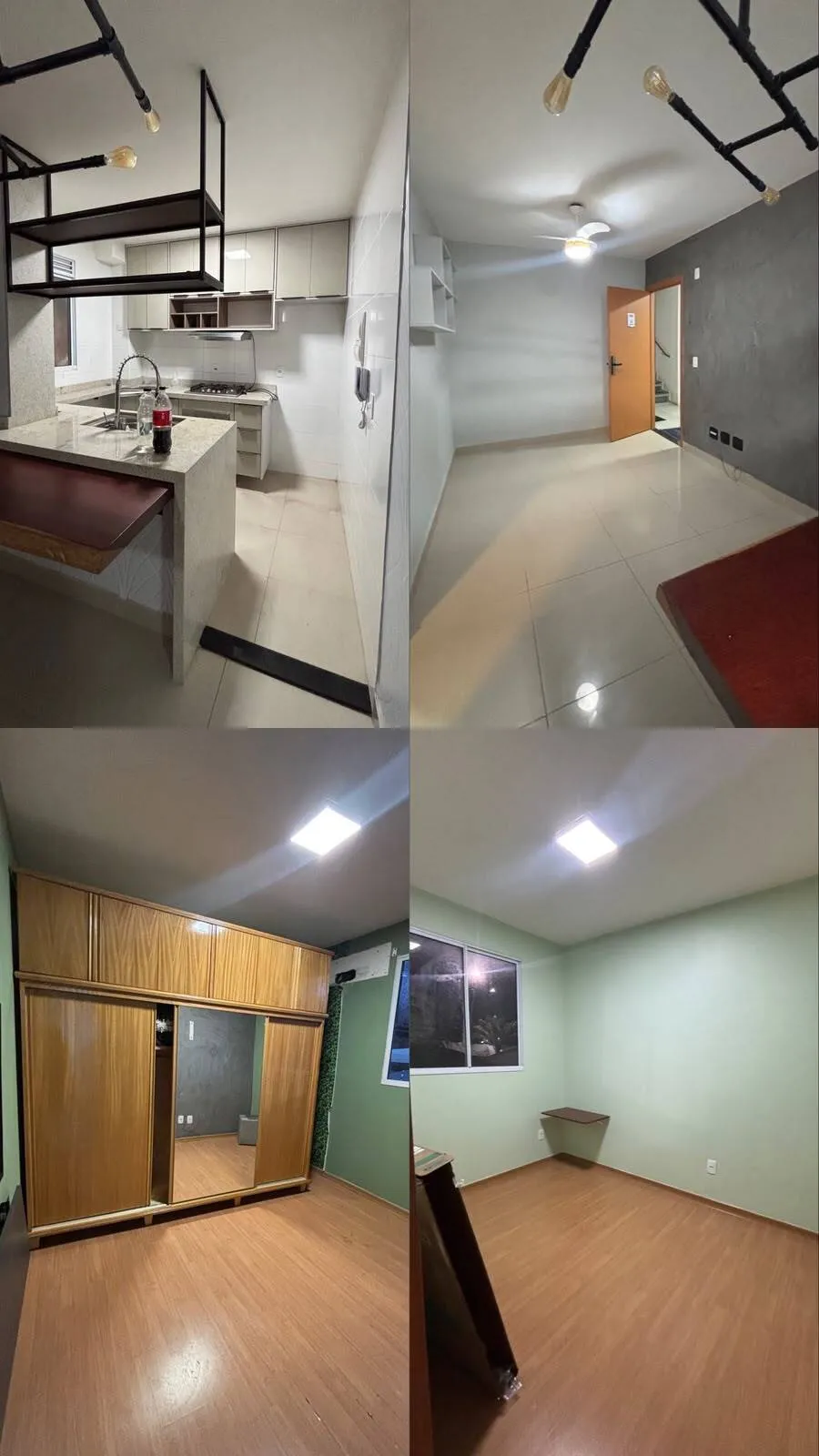 Imagem Apartamento 2 quartos, 1 banheiro - segundo andar- elevador. Coophema.