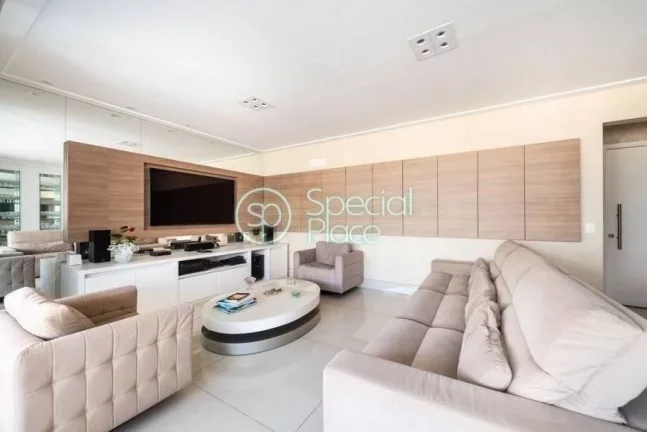 Imagem Apartamento 171m², Living para dois ambientes, sala de jantar, varanda gourmet com churrasqueira (f...
