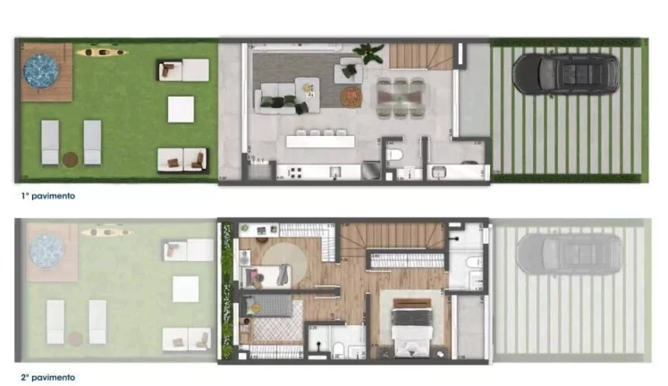 Imagem Gaia Atlântida - Casas - Casa à venda no bairro Centro - Xangri-Lá/RS