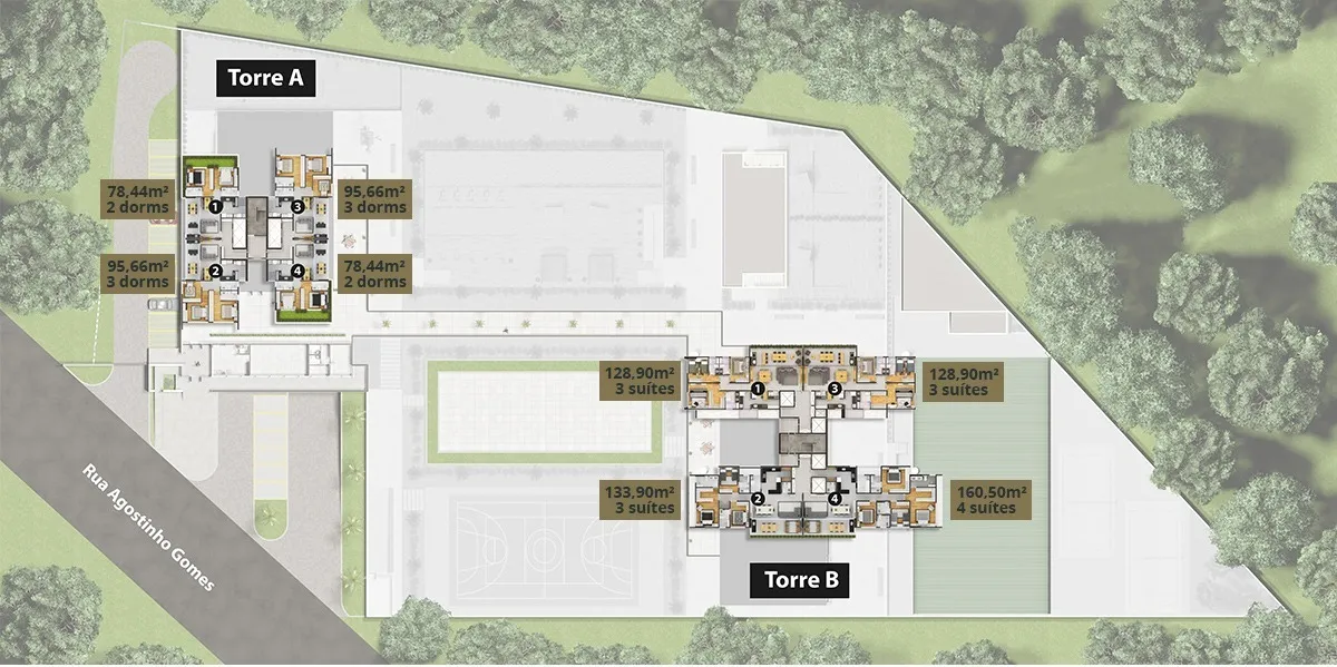 Imagem Residencial Alameda JK: Sofisticação e Lazer no Coração de Sorocaba