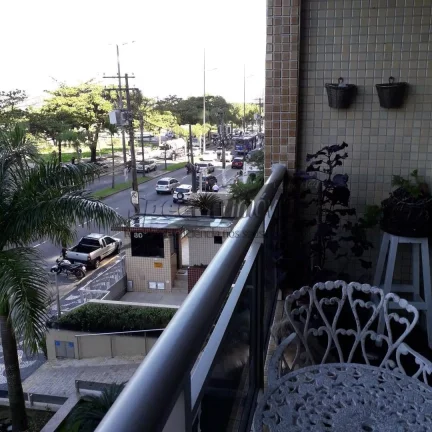 Imagem Apartamento na orla da praia em Santos, 4 dormitórios - 2 vagas na garagem