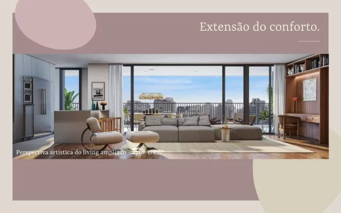 Foto do imóvel Apartamento à venda em São Paulo, Pinheiros, com 3 quartos, 176m2 em Francisco Leitão