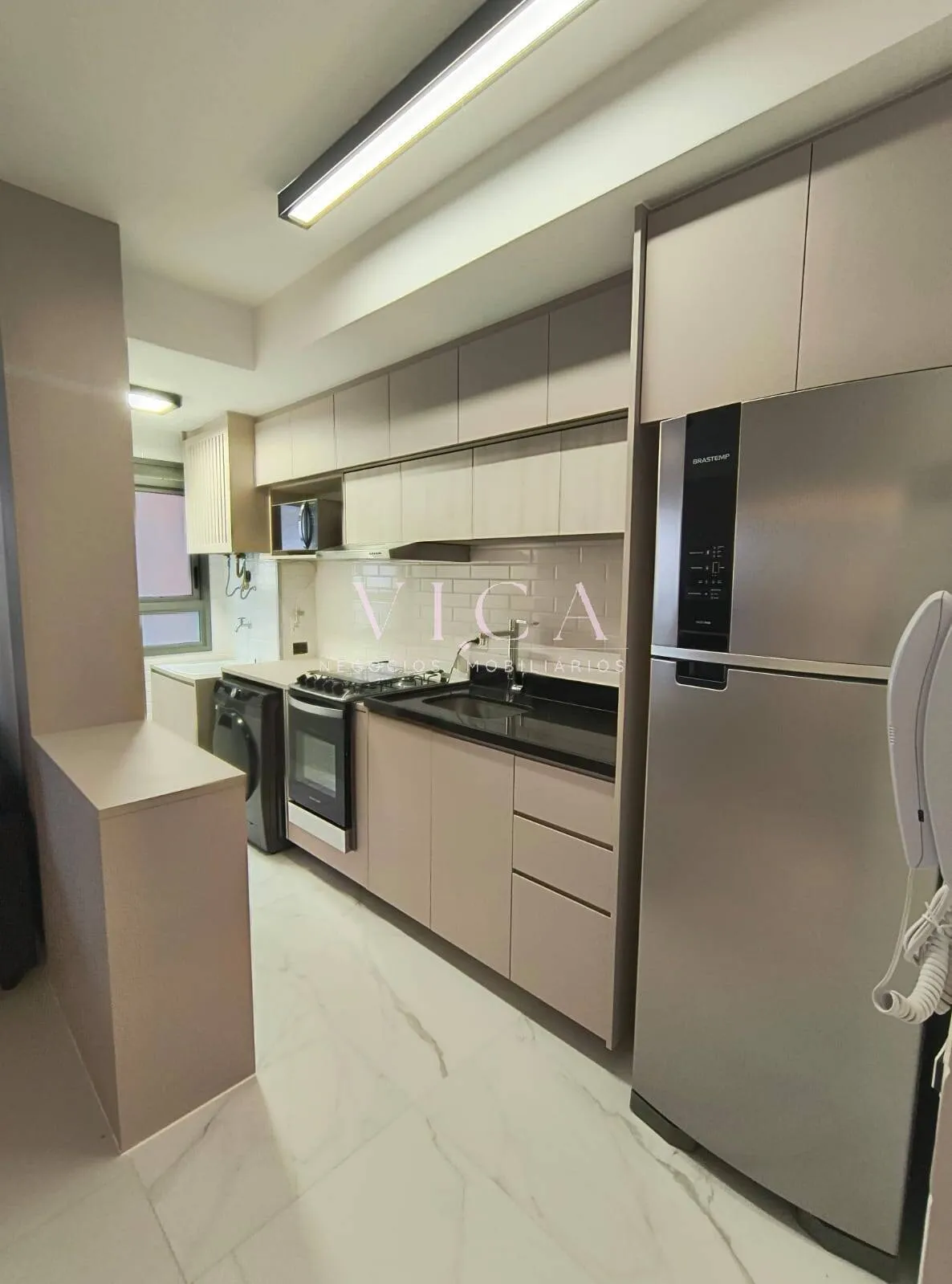 Imagem Apartamento mobiliado com 1 suíte 52m², por R$ 6.480,00/mês - Alphaville/SP