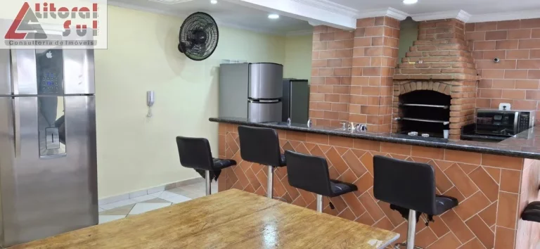 Imagem Apartamento à venda em Praia Grande-SP, Tupi: 1 quarto, 1 sala, 1 banheiro, 1 vaga de garagem, 53m² de área!