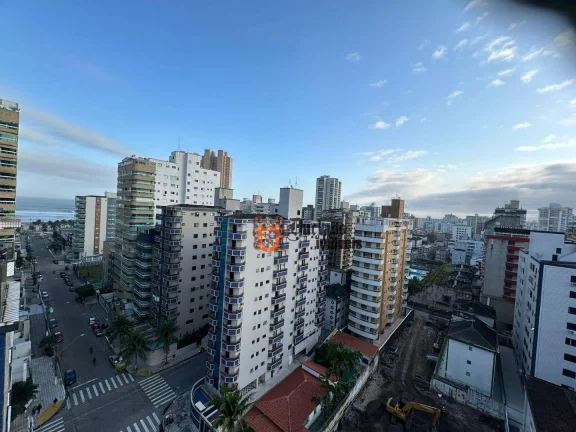 Imagem Apartamento com 3 dormitórios à venda, 123 m² por R$ 800.000 - Vila Guilhermina - Praia Grande/SP