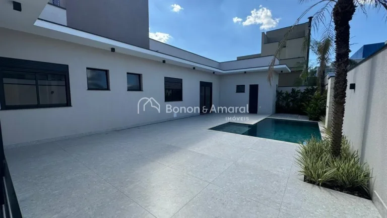 Imagem Casa Térrea à venda com 03 quartos no Condomínio Santorini bairro Parque Brasil 500, em Paulínia...
