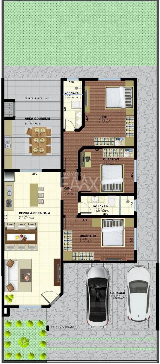 Imagem Casa de alto Padrão no João Gelinski com móveis sob medida - ENTRAR E MORAR