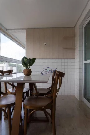 Imagem Apartamento com 3 dormitórios à venda, 119 m² por R$ 1.010.000,00 - Canto do Forte - Praia Grande/SP