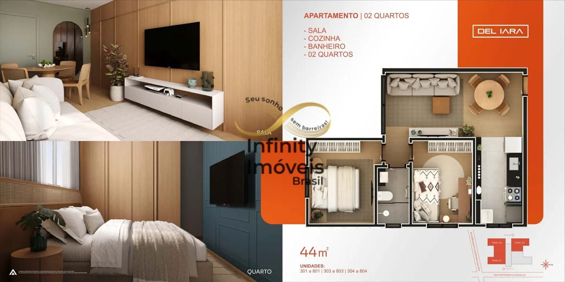Imagem DEL IARA - Apartamento à venda no bairro Brasil Industrial (Barreiro) - Belo Horizonte/MG