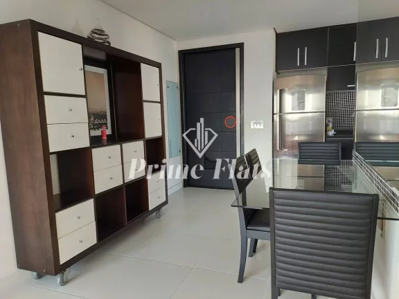 Imagem Flat disponível para locação no Residencial MaxHaus Brooklin, com 75m², 2 dormitórios e 1 vaga