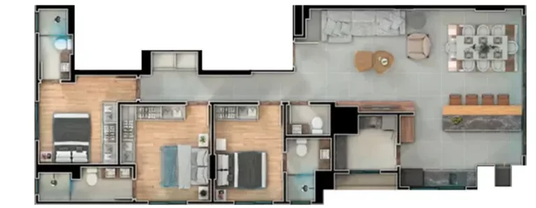 Imagem Saint Claire - Apartamento à venda no bairro Centro - Balneário Camboriú/SC